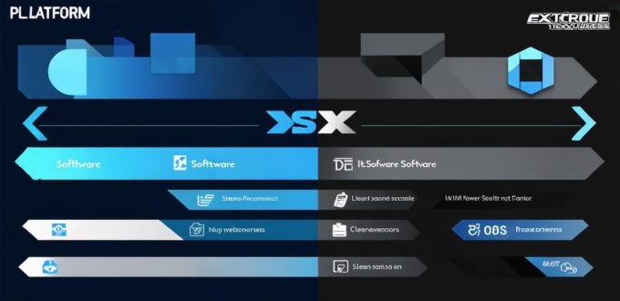 What is the difference between a platform and software