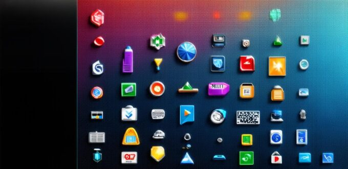 What are 20 different kinds of application software